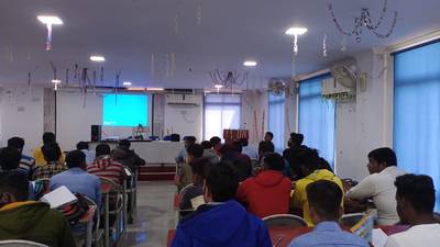 Seminar on CNC Machine cum Demonstration.  By Abhijit Nag and Saswata Mukhopadhyay.  Trainer. MULTIFAB Hi-tech Solution. Durgapur. 2