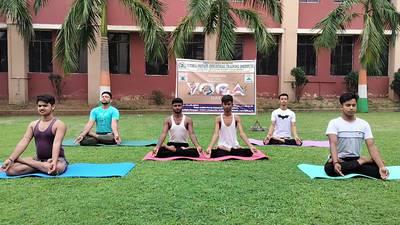 Celebrate International Yoga Day in Our Campus organized by Luthfa Private ITI on 21-06-24 2