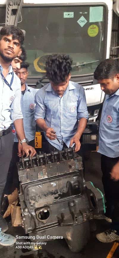 Successfully completed 150 hours OJT training of our Fitter students at Bhandari Automobile Pvt. Ltd, Ranigang. 2