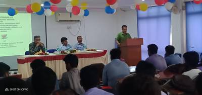One day seminar by SAIL-RITES BENGAL WAGON INDUSTRY PVT LTD Organised by LUTHFAA POLYTECHNIC INSTITUTE for Mechanical engineering and Electrical Engineering students on 07.06.2023 2