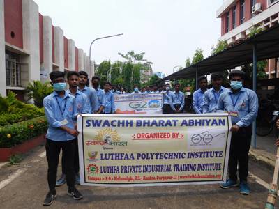 "Swachh Bharat Abhiyan - 2023" organised by Luthfa Private ITI. 5