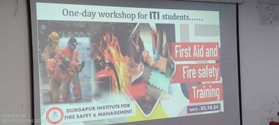 Seminar on Fire Safety and Management conducted by Durgapur Institute of Fire Safety and Management. 14