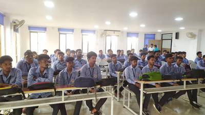 Campus drive at Maheshwari Mining Private Limited on 31032023 organized by Luthfa Private ITI.. 9