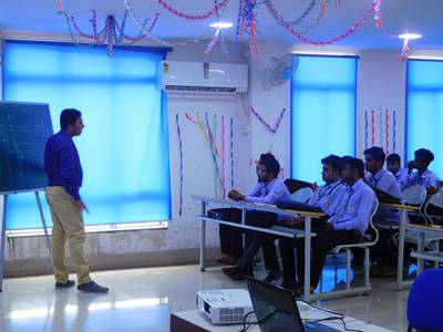 Guest Lecturer in GENERATOR  SWITCH YARD PROTECTION and SWITCH YARD CONTROL  Speaker- MR  DEBASISH BANERJEE ( ASST. ENGINEER  DPL) 10