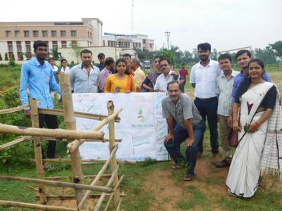 Tree Plantation activities on 15th August 2019 in our college campus 9