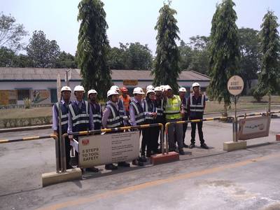 Industrial Visit by Civil Engineering student held at Ultratech Cement Plant Visit in Durgapur 4