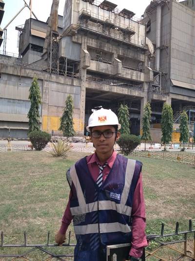Industrial Visit by Civil Engineering student held at Ultratech Cement Plant Visit in Durgapur 9