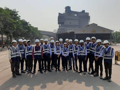 Ultratech Cement Plant (  Durgapur ) Vist on 13-11-2019 of our civil Engg. students 3