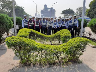 Ultratech Cement Plant (  Durgapur ) Vist on 13-11-2019 of our civil Engg. students 12