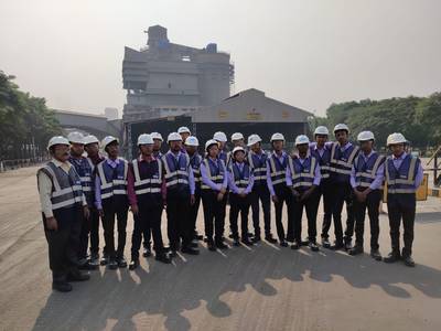 Ultratech Cement Plant (  Durgapur ) Vist on 13-11-2019 of our civil Engg. students 20