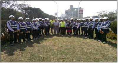 Industrial Visit by Electrical Engineering student held at UltraTech Plant in Durgapur 3