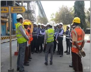 Industrial Visit by Electrical Engineering student held at UltraTech Plant in Durgapur 5