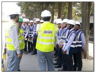 Industrial Visit by Electrical Engineering student held at UltraTech Plant in Durgapur 6